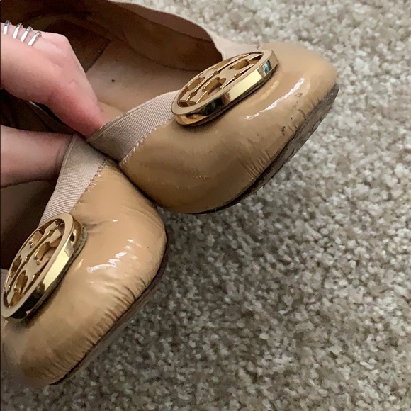 Tory Burch Camellia Ballet Flats Size 8.5 - Picture 2 of 7